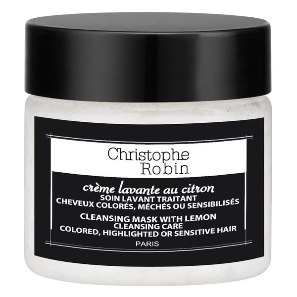 Christophe Robin Cleansing Mask with Lemon 50ml (Free Gift) (Worth £7.20)