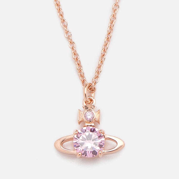 Vivienne Westwood Women's Reina Pendant - Pink Cubic Zirconia