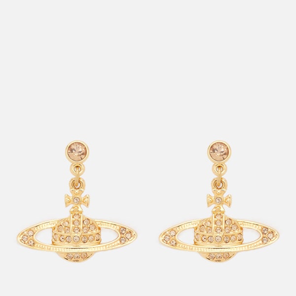 Vivienne Westwood Women's Mini Bas Relief Drop Earrings - Gold