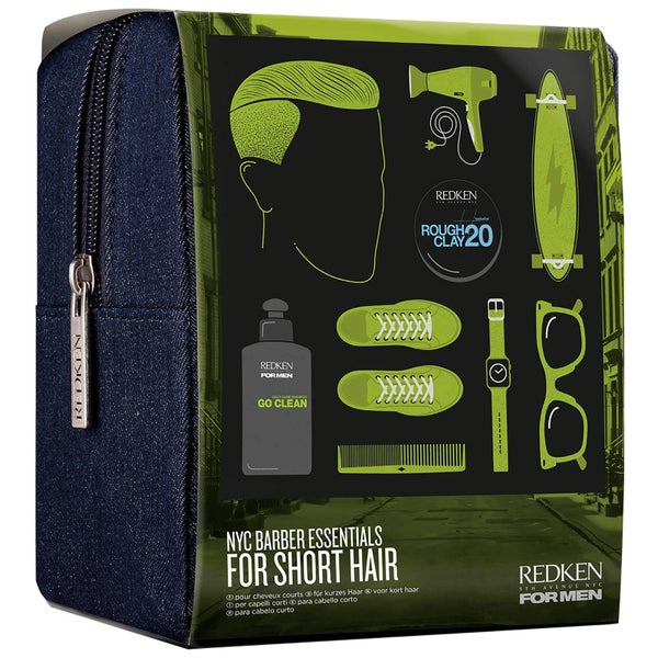 Redken For Men Kit Buzz Cut - Barber Essentials Kit (pour homme, cheveux courts)