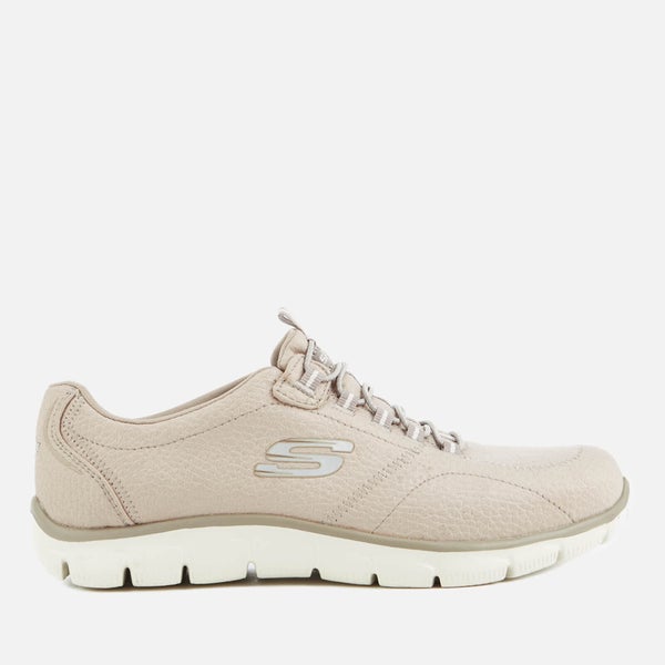 Skechers Women's Empire Take Charge Trainers - Taupe