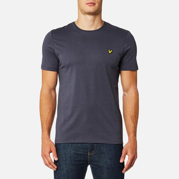 Lyle & Scott Men's Plain Pick Stitch T-Shirt - Washed Grey