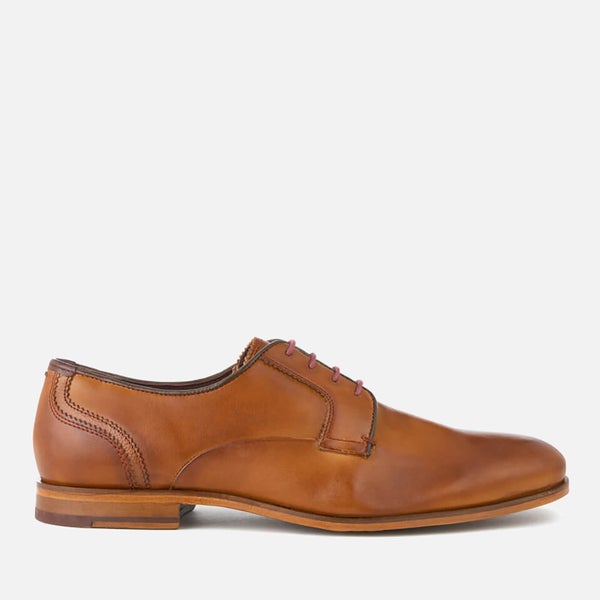 Ted Baker Men's Iront Leather Derby Shoes - Tan