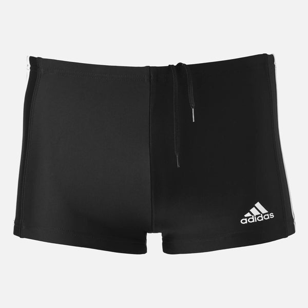 adidas Swim Men's Essentials 3 Stripe Boxers - Black