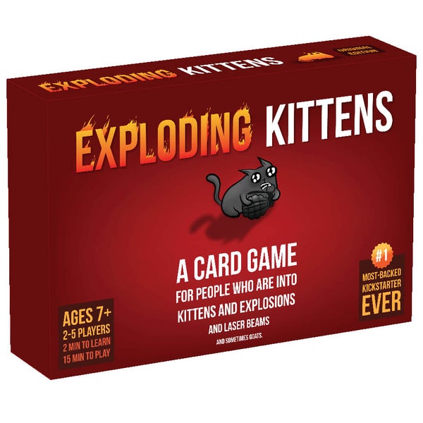 Exploding Kittens kaartspel oorspronkelijke editie