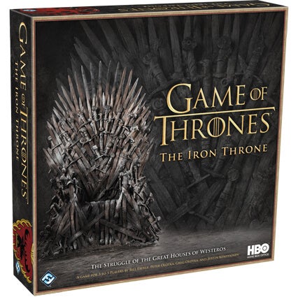 HBO Game of Thrones - The Iron Throne Board Game