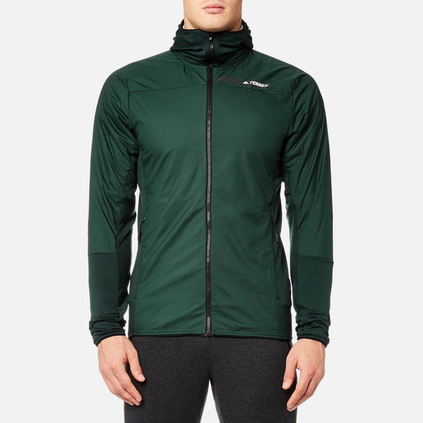 adidas Terrex Men's Skyclimb Fleece Jacket - Green Night