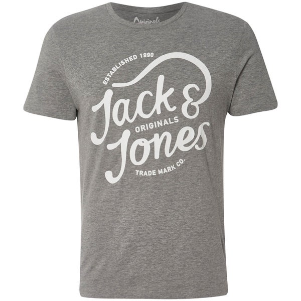 Jack & Jones Originals Men's Jolly T-Shirt - Light Grau Marl