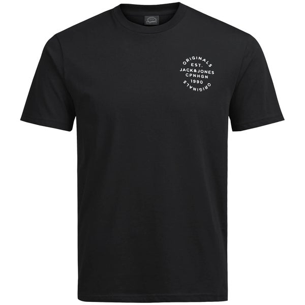 Jack & Jones Originals Organic T-shirt - Zwart