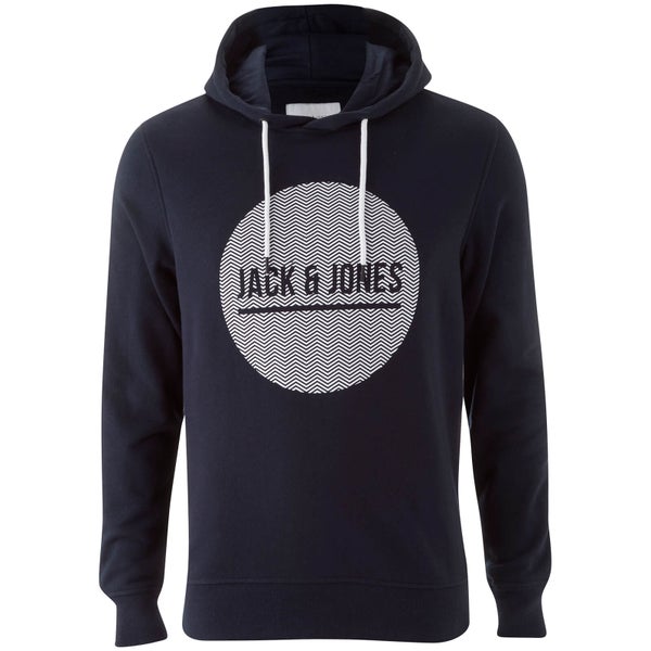 Sweat à Capuche Homme Core Bak Jack & Jones - Bleu Marine