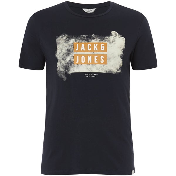 T-Shirt Homme Core Atmos Jack & Jones - Bleu Marine