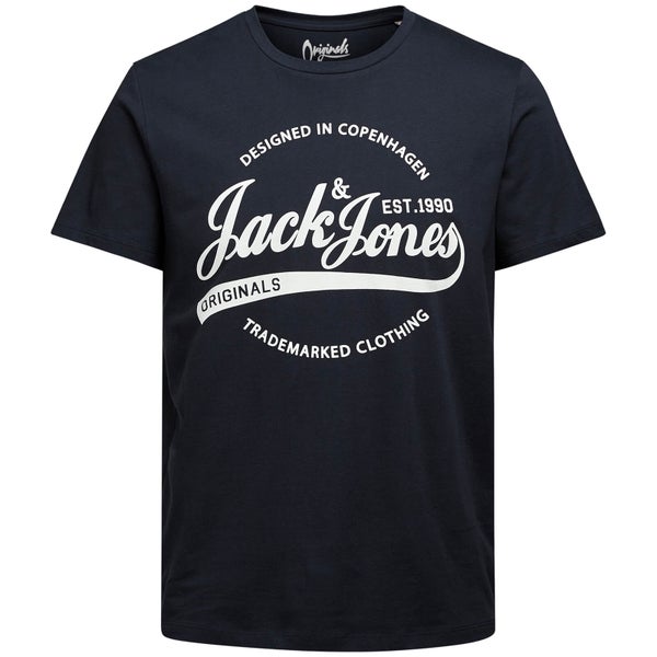 T-Shirt Homme Originals NY Raffa Jack & Jones - Bleu Marine