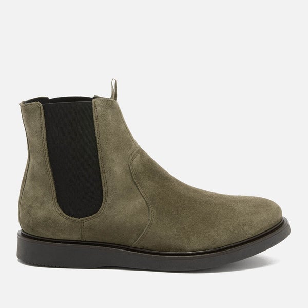 Hudson London Men's Brooksby Suede Chelsea Boots - Olive