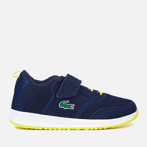 Lacoste Kids' L.Ight 117 1 Runner Trainers - Navy/Blue