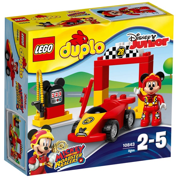 LEGO DUPLO: La voiture de course de Mickey (10843)