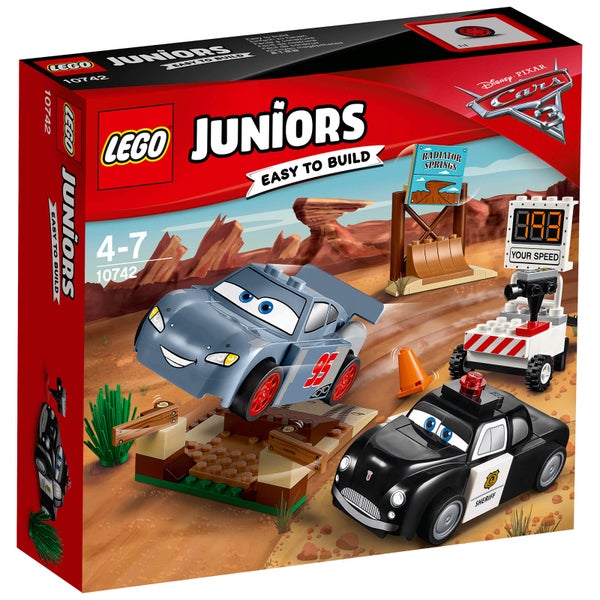 LEGO Juniors: Cars 3: Rasante Trainingsrunden in der Teufelsschanze (10742)