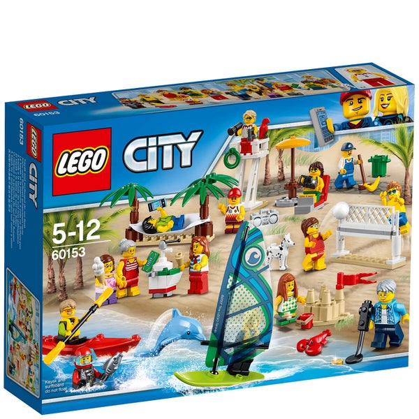LEGO City: Ensemble de figurines LEGO City - La plage (60153)