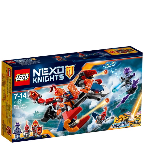 LEGO Nexo Knights: Macy's Bot Drop Dragon (70361)