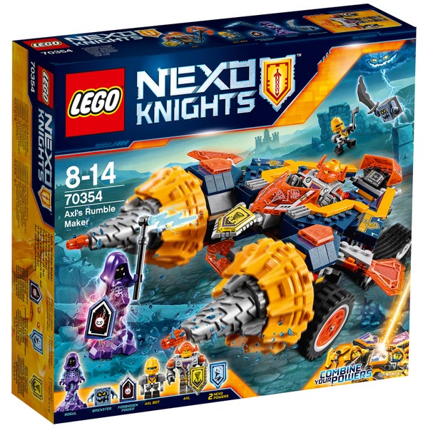 LEGO Nexo Knights: La foreuse d'Axl (70354)