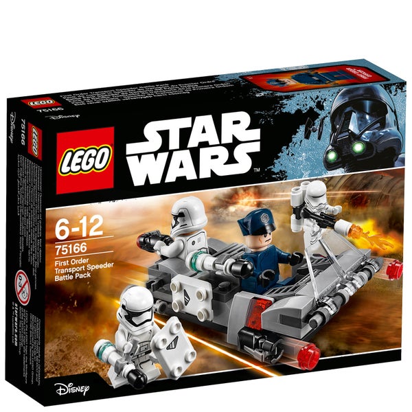 LEGO Star Wars: Pack de combat le Speeder de transport du Premier Ordre (75166)