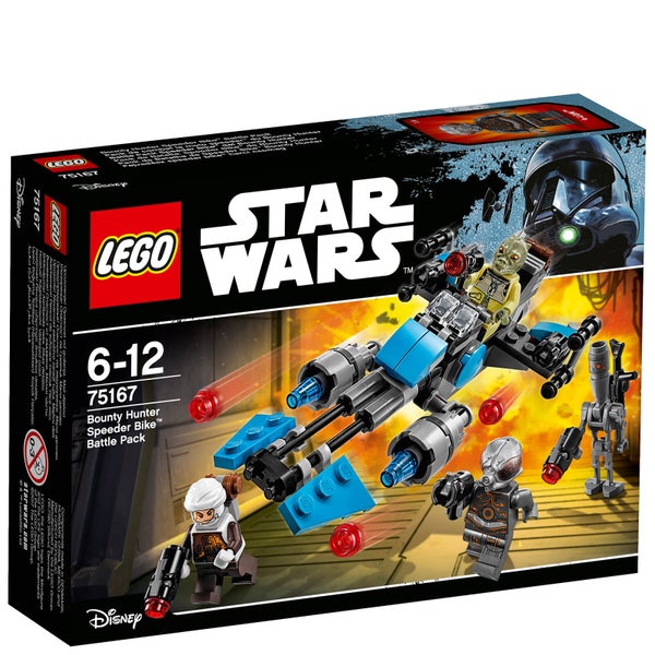 LEGO Star Wars: Pack de combat la moto speeder™ du Bounty Hunter (75167)