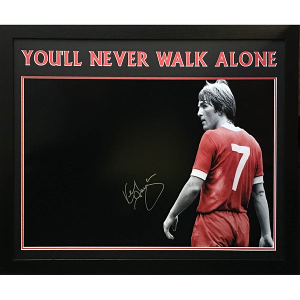 Kenny Dalglish Signed and Framed 23 x 30 Photograph