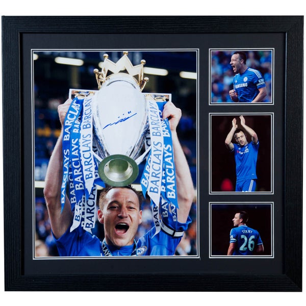 John Terry Signed and Framed 16 x 20 Photograph