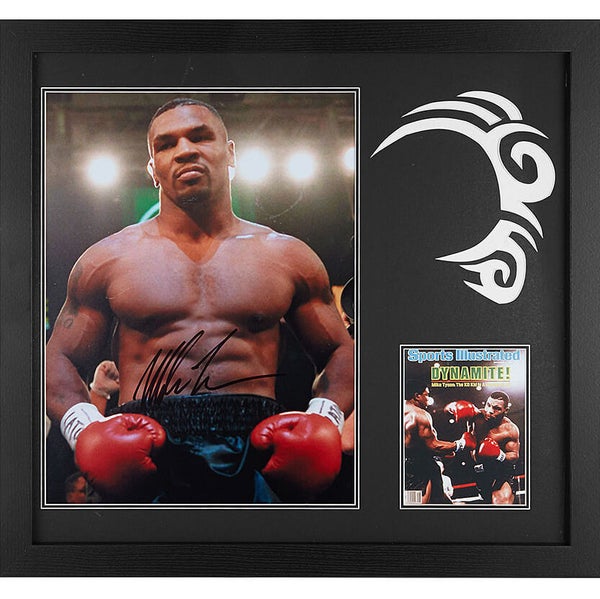 Mike Tyson Signed and Framed 16 x 20 Photograph
