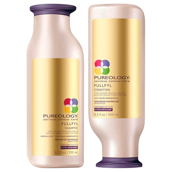 Pureology duo di shampoo e balsamo FullFyl (250 ml x 2)