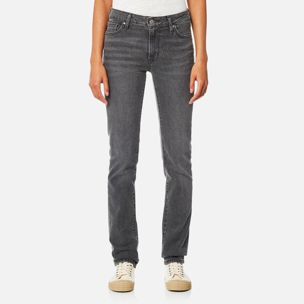 Levi's Women's 712 Slim Jeans - Worn Black/Grey
