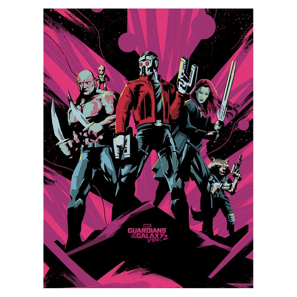 Guardians of the Galaxy Vol. 2 (Unite) 60 x 80cm Canvas Print