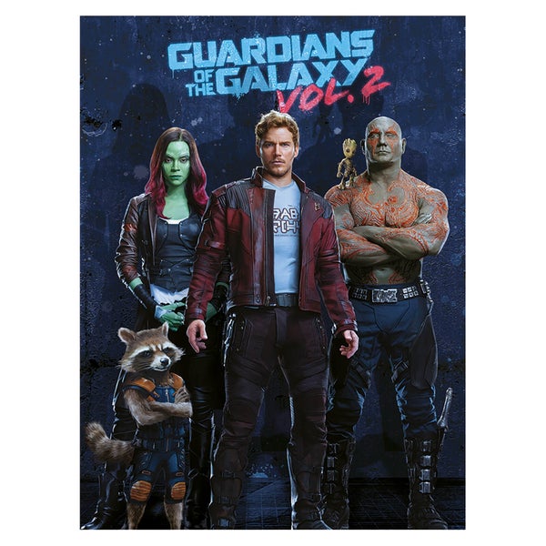 Guardians of the Galaxy Vol. 2 (Team) 60 x 80cm Canvas Print