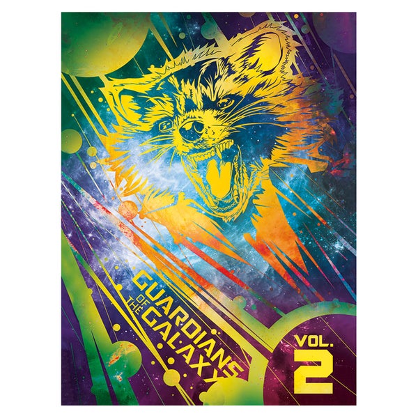 Guardians of the Galaxy Vol. 2 (Rocket) 60 x 80cm Canvas Print