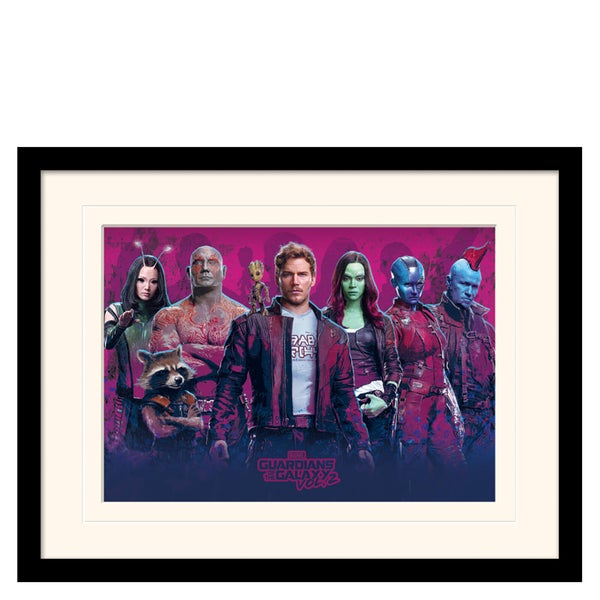 Guardians of the Galaxy Vol. 2 (Characters Vol. 2) Mounted & Framed 30 x 40cm Print