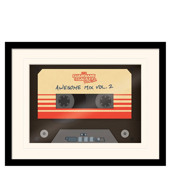 Guardians of the Galaxy Vol. 2 (Awesome Mix Vol. 2) Mounted & Framed 30 x 40cm Print