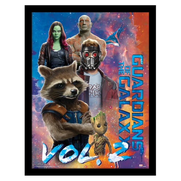 Guardians of the Galaxy Vol. 2 (The Guardians) Framed 30 x 40cm Print
