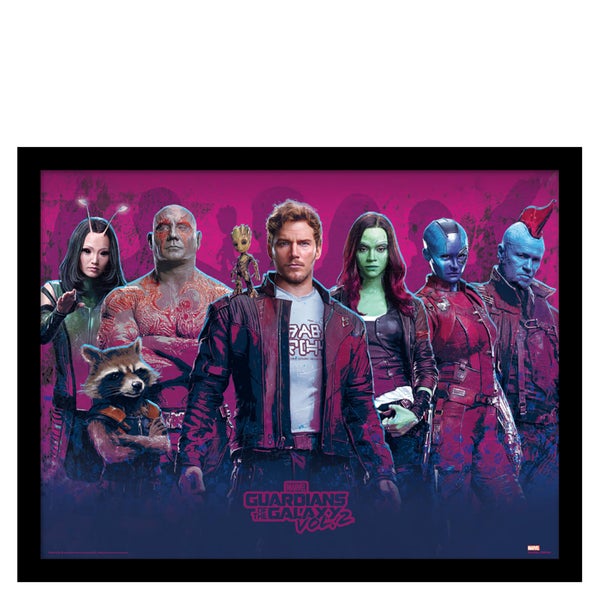 Guardians of the Galaxy Vol. 2 (Characters Vol. 2) Framed 30 x 40cm Print