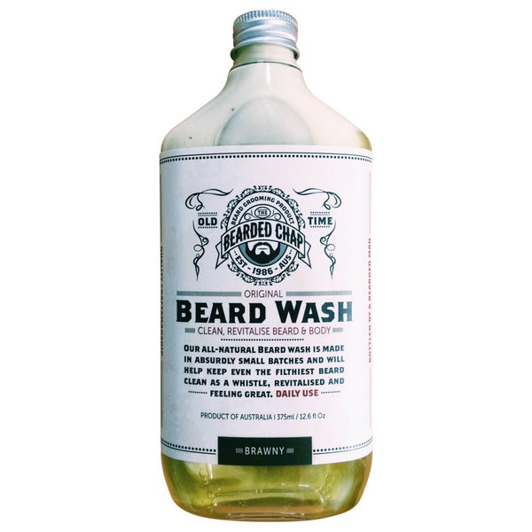 Bearded Chap Original Beard Wash Brawny 375ml