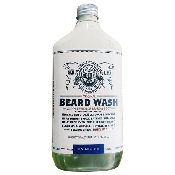 Bearded Chap Original Beard Wash Staunch 375ml