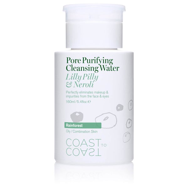 Coast to Coast Rainforest Pore Purifying Cleansing Water 160ml