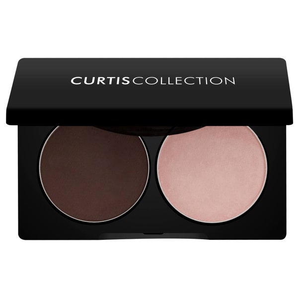 Curtis Collection by Victoria Brow Powder Duo - Dark Brown And Silk 4.54g