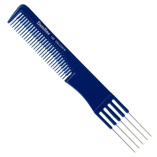 Dateline Blue Celcon #102 Metal Teasing Comb 19Cm