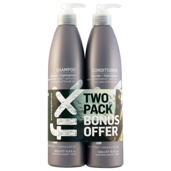 FIX Blonde/Highlighted Shampoo & Conditioner Duo 500ml