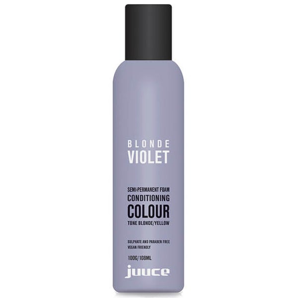 Juuce Extra Toning Blonde Violet Semi-Permanent Foam Conditioning Colour