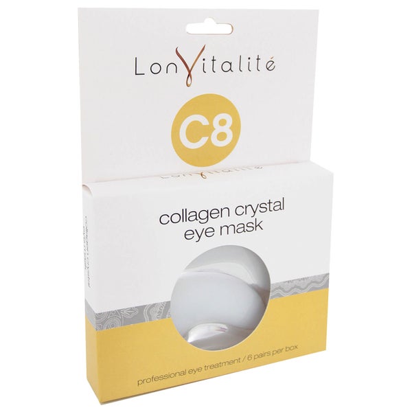 Lonvitalite C8 Collagen Crystal Eye Mask (6 Pk)