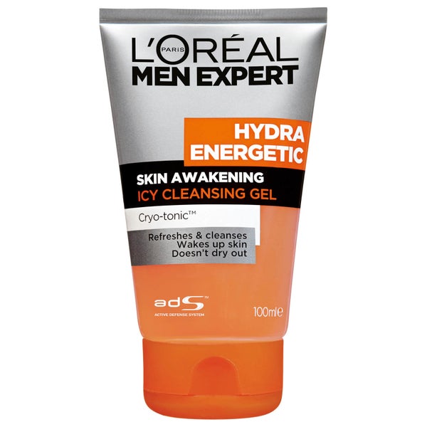 L'Oréal Paris Men Expert Hydra Energetic Skin Awakening Icy Cleansing Gel 100ml