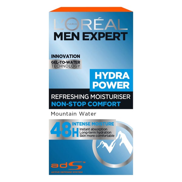 L'Oréal Paris Men Expert Hydra Power 48hr Moisturiser Dry Skin 50ml