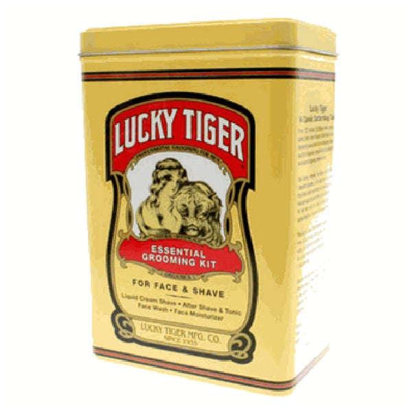 Lucky Tiger Essential Grooming Kit Tin