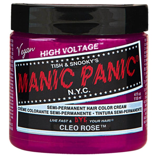 Manic Panic Semi-Permanent Hair Color Cream - Cleo Rose 118ml