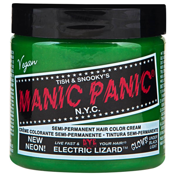 Manic Panic Semi-Permanent Hair Color Cream - Electric Lizard 118ml